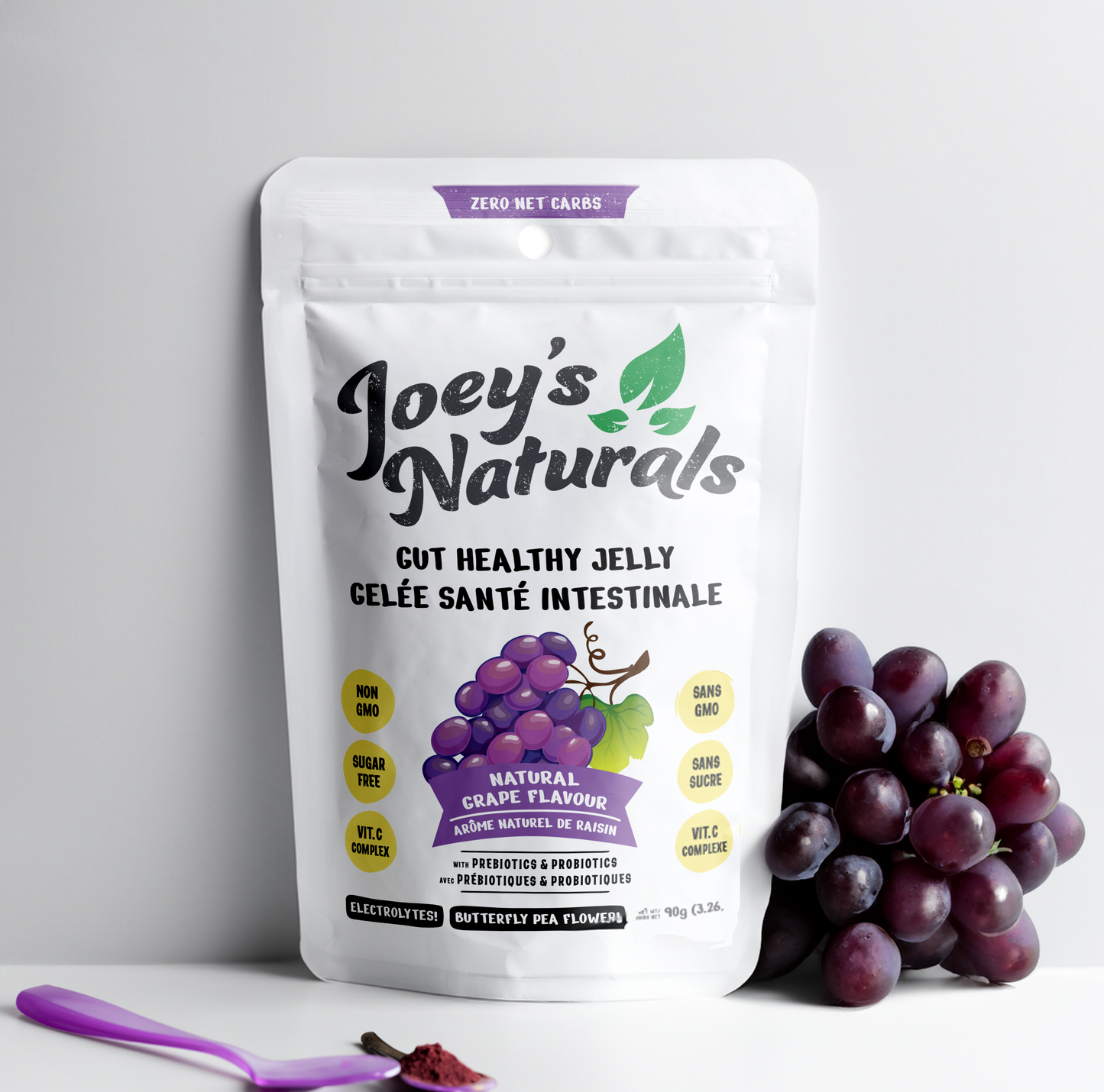 Natural Grape Flavour Jelly