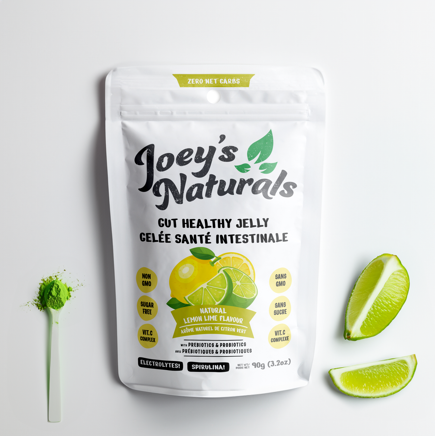 Natural Lemon Lime Flavour Jelly